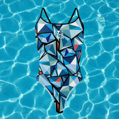 Women Bathing Suits Summer Bikini One Piece Quick-drying Pool Training Swimwear Beach Vacation Swimsuits Pool Bathers Squad