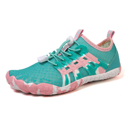Camouflage Fitness Running Watershoes Men's and Women's Colorful Quick Drying Barefoot  Diving Water Surfing Beach Water Shoes