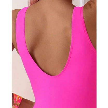 One Piece Swimsuits Closed Women's Swimwear Push Up For Swimming Wear Body Bathing Suits Beachwear Pool Bather