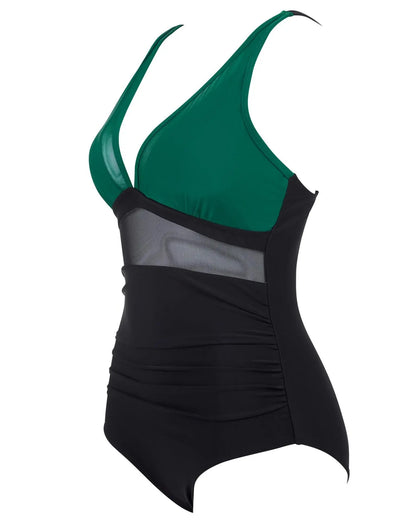 Swimwear Women One Piece Plus Size Swimsuits Closed Push Up Female Beach Swim Wear Body Bathing Suits