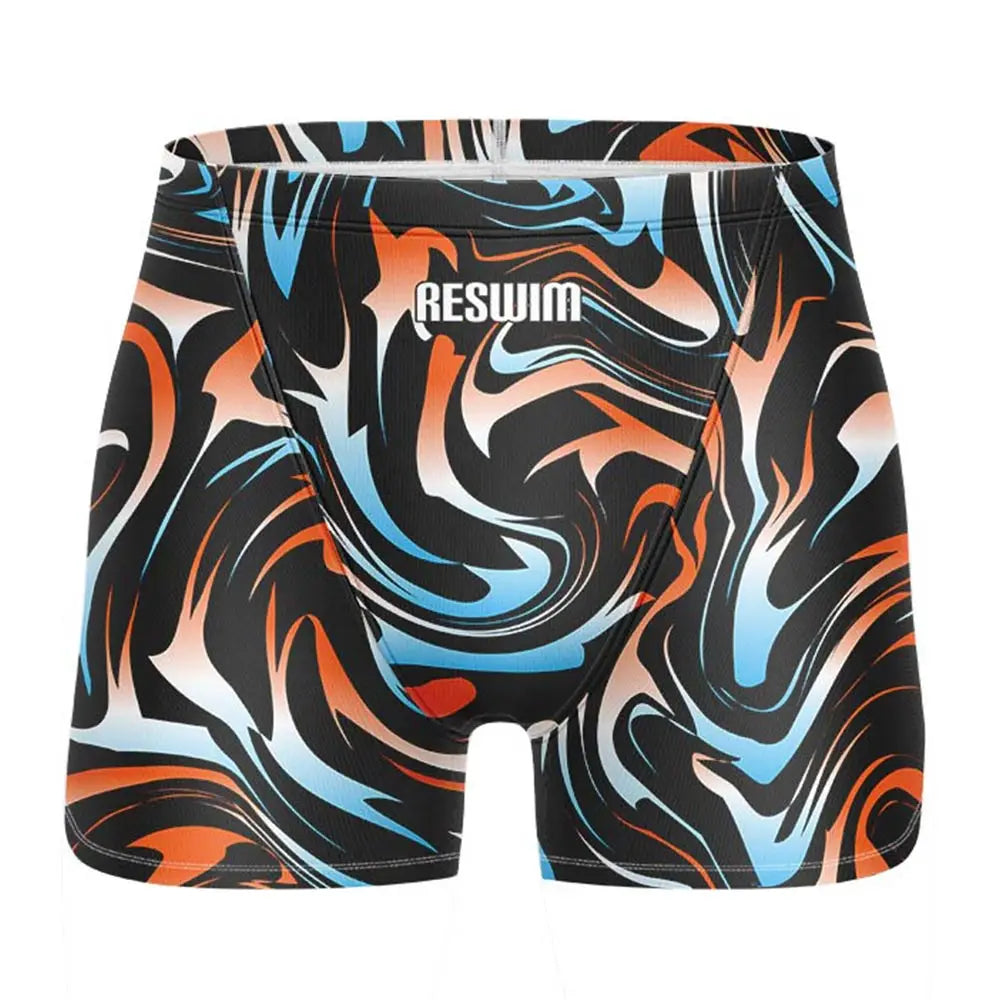 Men's Swim Shorts Swim Trunks Jammer Swimsuit Swimming Trunks Athletic Training Swimwear Boys Beach Surfing Tights Swimsuit