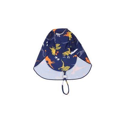 3 Pcs New Boy's Swimsuit Sun Protection UPF 50+ Long Sleeve Swimming Sunsuit With Hat Split Bathing Suits Children