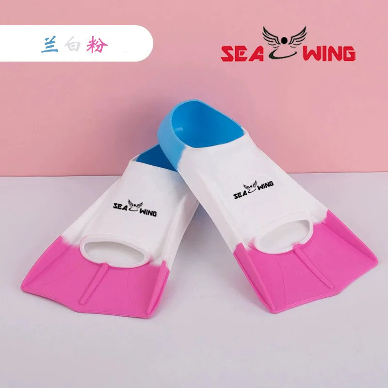 Swimming Freediving Flippers Breaststroke Non-slip Swimming Aid Training Silicone Frog Shoes Swimming Pool Aid Dual Fins
