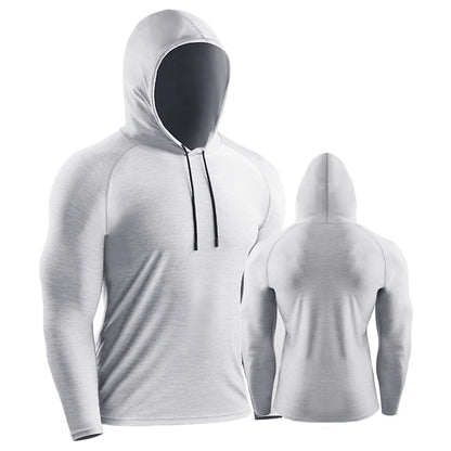 Bodybuilding Muscle Hoodie Men Sportswear Training Jacket Gym Fitness Workout Pullover Athletic Tracksuit Running Hoodie Men