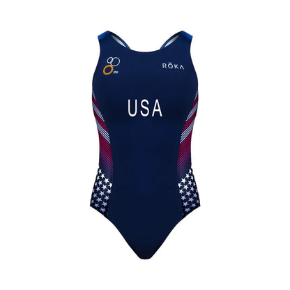 Orca Women Swimming Suit Skinsuit Triathlon Training Physical Fitness Race Bodysuit Diving Surfing Beach Casual Comfort Swimwear