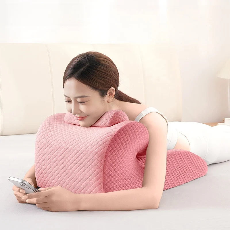 Memory Foam Bed Wedge Pillow Incline Support Cushion For Relief Pregnancy Home Sleeping Pillow Elderly Back Rest Pillow