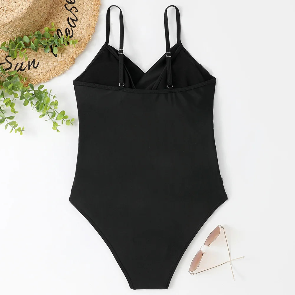 S - XXL Wrinkled One Piece Swimsuit Women Swimwear Female Monokini Swimsuits Bathing Suit Swim Beach Wear Bodysuit