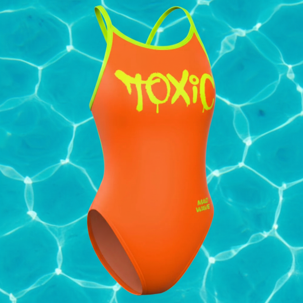 Women Printing Swimsuit Triathlon Back One-piece Suit Swimwear Functional Training Swimsuit Swimming Bathers Pool Squad