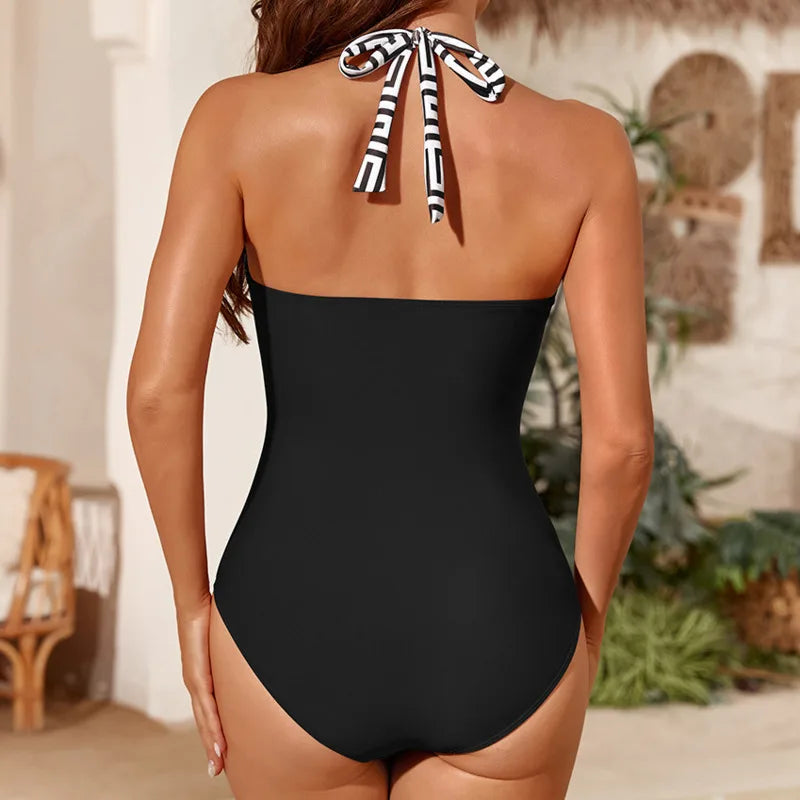 One Piece Swimsuits Closed Women's Swimwear Push Up Swimming Wear Body Bathing Suit Beachwear Pool Bather