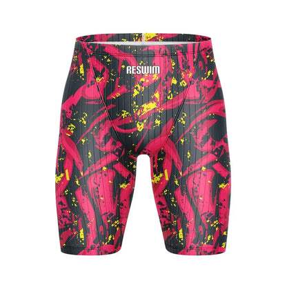 Men's Jammers Racing Swimsuit Swim Trunks Beach Tights Shorts Athletic Training Swimwear Sports Swimming Rash Guards Pants