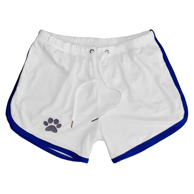 Training Exercise Shorts Solid Fitness Territory Sports Swimming Shorts Men Running Gym Quick-Drying Tie Plus Size Sportwear