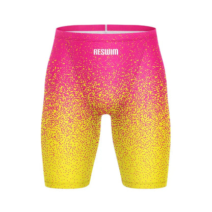 Summer Swimming Trunks Shorts Men's Jammers Swimsuit Beach Trunks Surfing Sports Training Tight Pants Quick Dry Running Swimwear