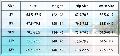 Two Piece Swimsuit Girls Kids Print Long Sleeve Zipper Children Swimwear Summer Bodysuit Shorts Bathing Suits Swimming