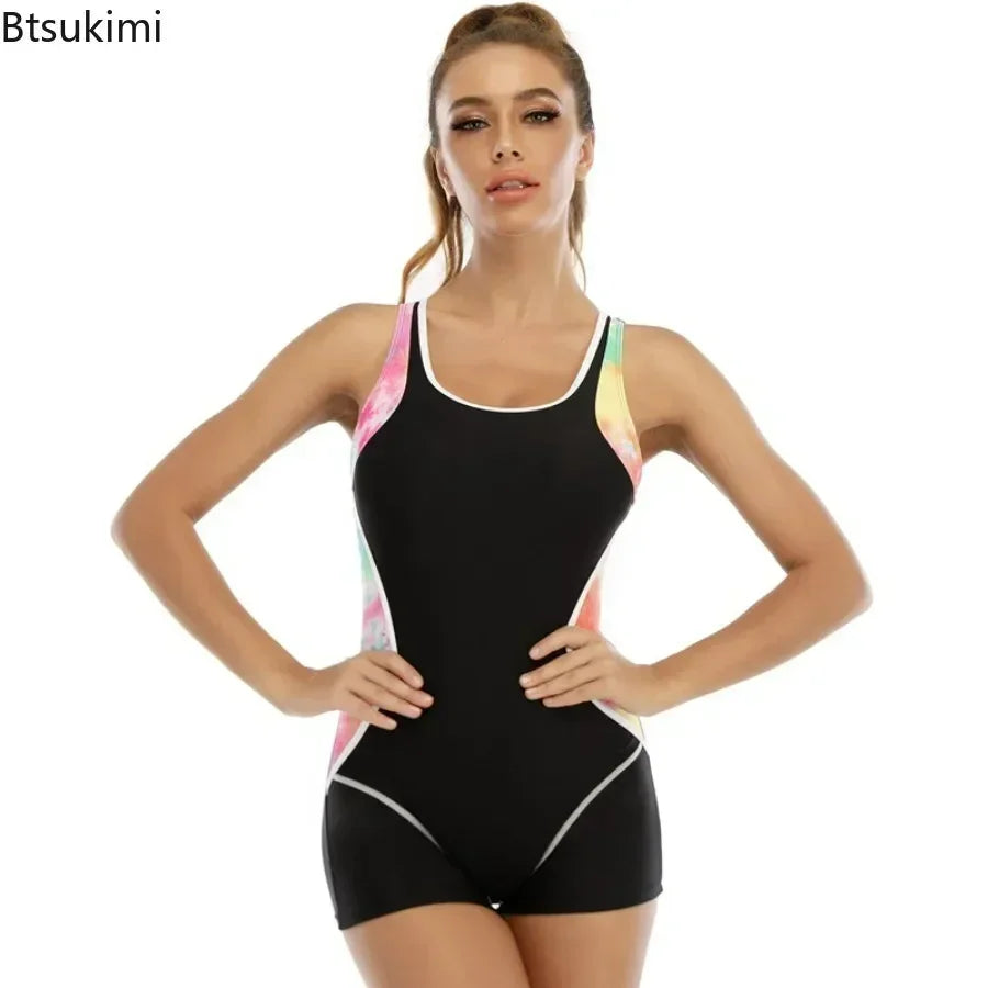 Plus Size 4XL 5XL One Piece Swimsuit Women Sport Monokinis Female Athletic Open Back Fitness Summer Beach Swimwear Outfits