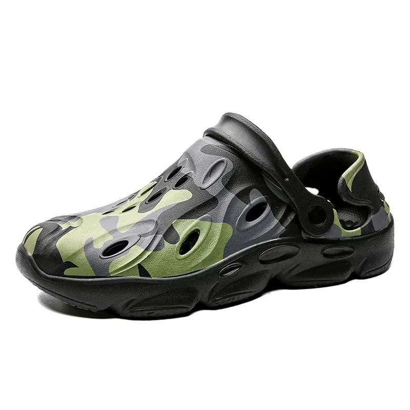 Men Clogs Beach Sandals Summer Garden Shoes Clog Lightweight