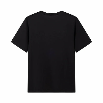 Men's Gradient T-shirt Plus Size 7XL 110-175KG Loose Short Sleeve Tees Men Fashion Round Collar Leisure Oversized Tops
