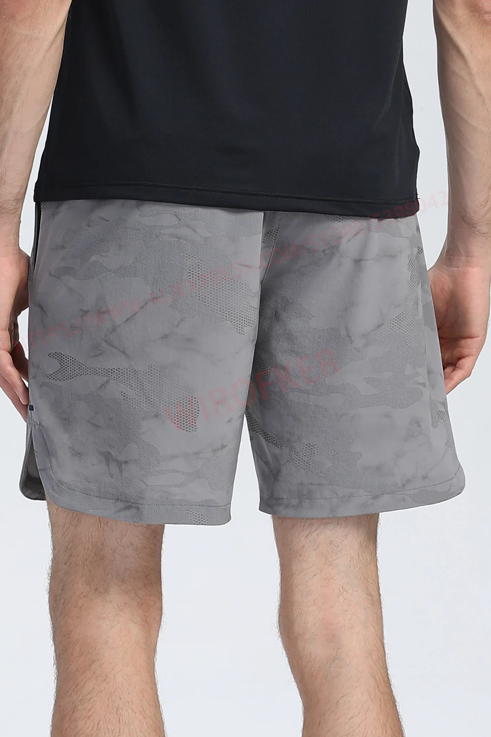 Men Fitness Shorts Quick Dry Sport Shirts Casual Beach Brand Short Camouflage Workout Running Shorts Breathable Gym Shorts