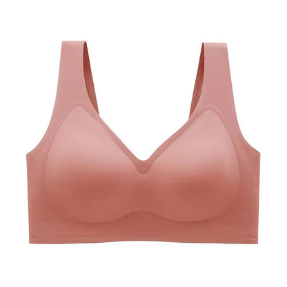 Large Size No Trace Beautiful Back Bra Tube Top Underwear Thin Bras for Women