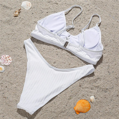 Swimsuit European and American style new steel tray gathers bikini swimsuit