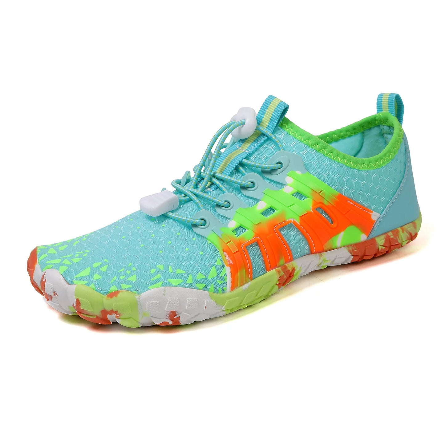 Camouflage Fitness Running Watershoes Men's and Women's Colorful Quick Drying Barefoot  Diving Water Surfing Beach Water Shoes