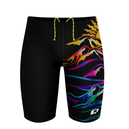Boys Jammers Sports Surf Shorts Mens Summer Trunks Swimwear Training Swim Shorts Trunks Swimsuits Beach Swimming Pants