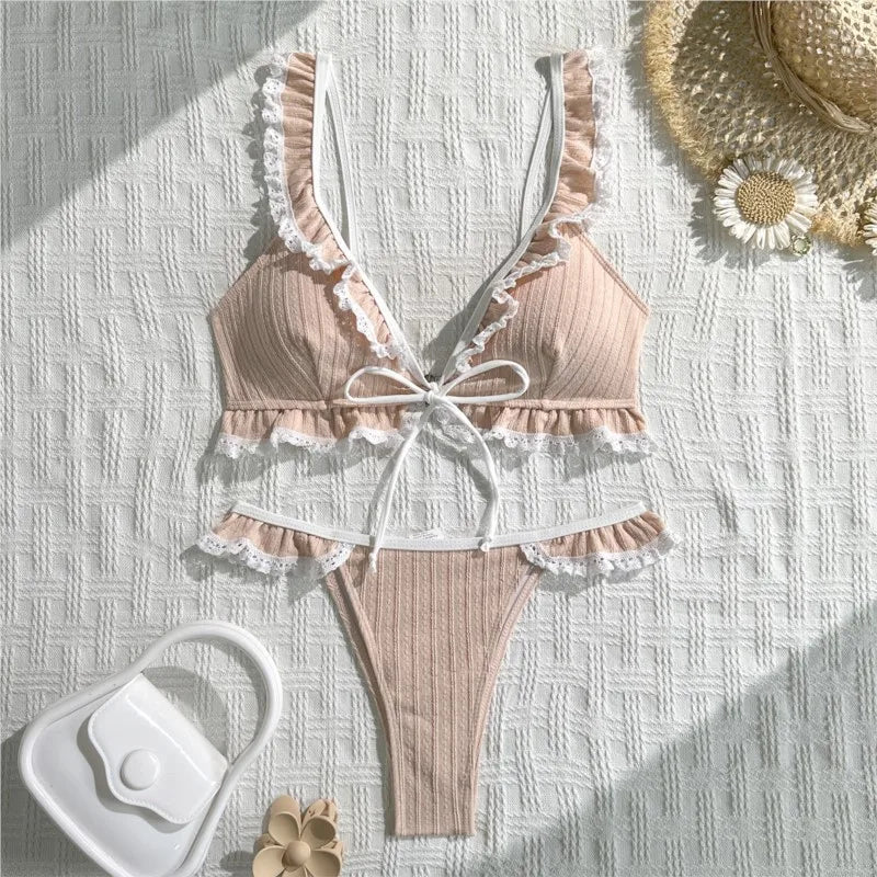 Swimwear Woman Swimsuit Bikini Push Up Bikinis Set Brazilian Bathing Suit Women Beachwear Biquini Two Piece Suits