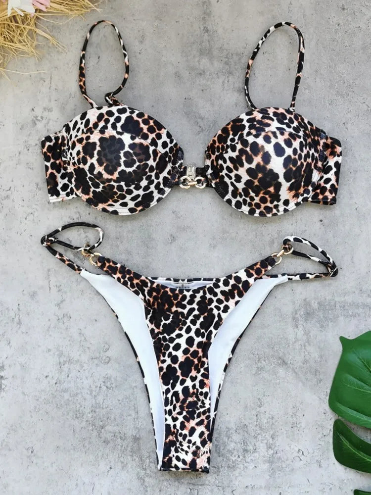 Swimwear Woman Swimsuit Bikini Push Up Bikinis Set Brazilian Bathing Suit Women Beachwear Biquini Two Piece Suits