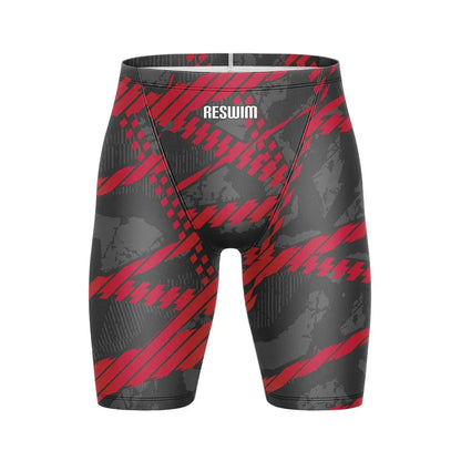 Swim Boxers Summer Men's Swim Jammer Endurance Athletic Training Swimsuit Beach Swimming Trunks For Swimwear Jammers Tights Surf Shorts