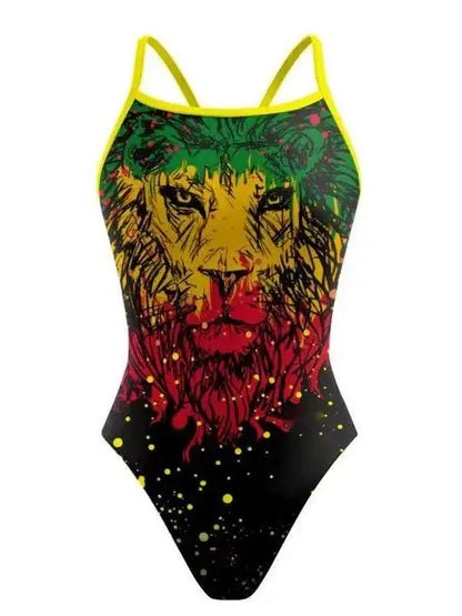 Women's One-Piece Swimsuit Backless Waist-Cinching Speed Swimming Suit Professional Training Competition Swimsuit