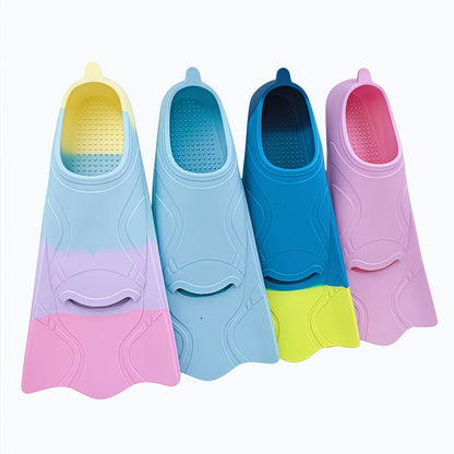 Swimming Flippers Free Diving Snorkeling Gear with Frog Fin Design frog shoes for Adults kids Women Professional Swim Equipment
