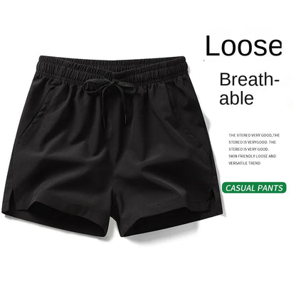 sports shorts, running pants, three piece pants, men's and women's zippered pockets, couple's short