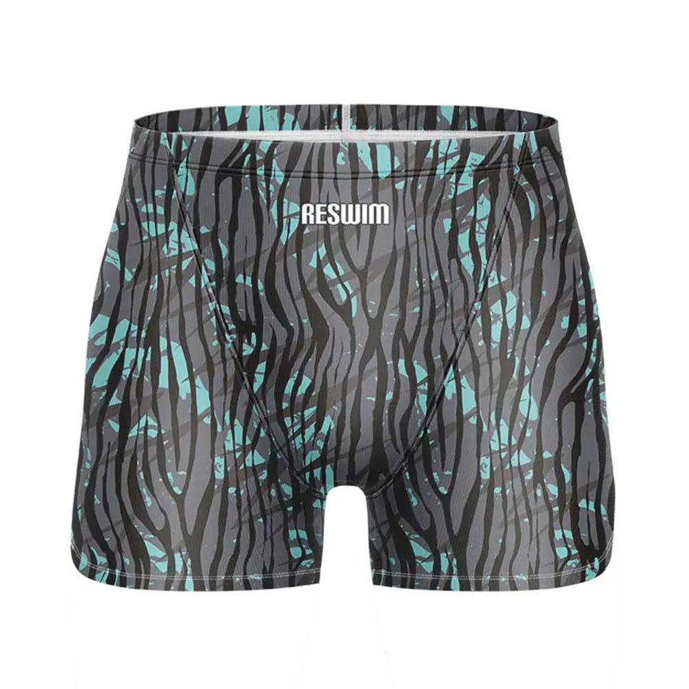 Men's Swim Shorts Swim Trunks Jammer Swimsuit Swimming Trunks Athletic Training Swimwear Boys Beach Surfing Tights Swimsuit