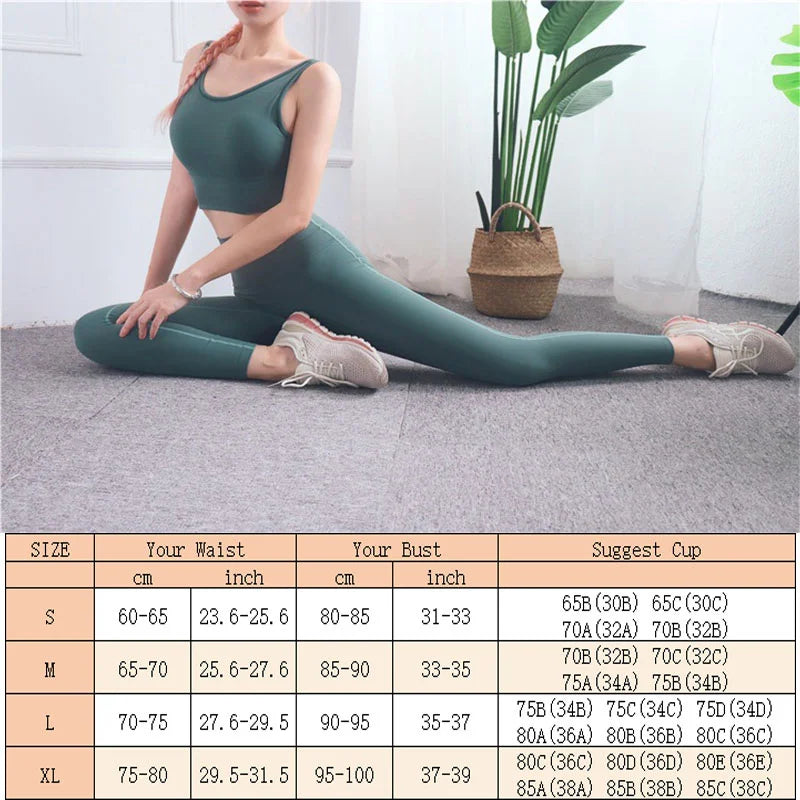 U Neck Yoga Vest Yoga Crop Bra Gym Crop Top Sports Bra Strappy Cropped Tops Workout Yoga Crop Scoop Neck Fitness Cami