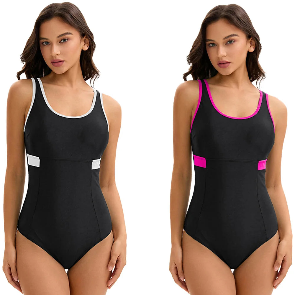 Women's One Piece Swimsuit Backless Swimwear Rash Guard UPF 50+ Surfing Suit Beach Bathing Suit Beachwear
