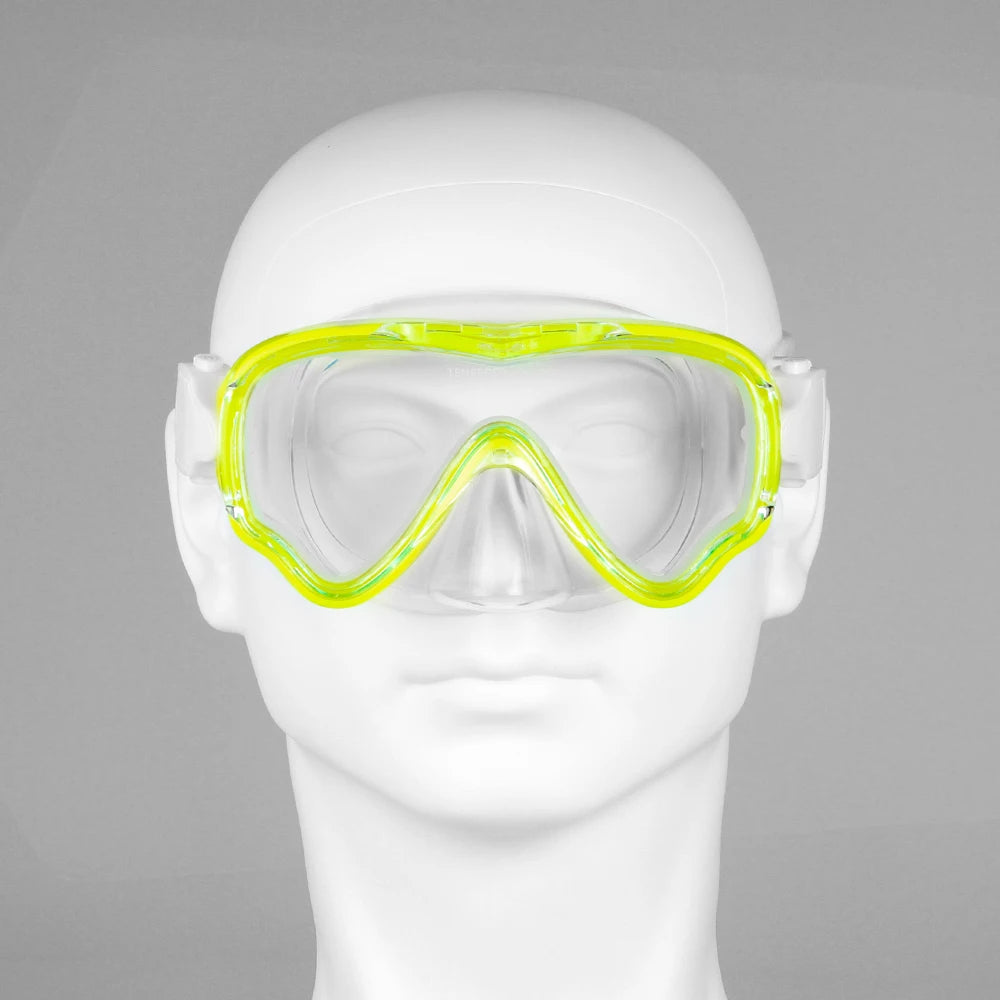 Professional Big Frame Kids Swimming Goggles with Nose Cover Anti Fog Wide View Swimming Gear for Boys Girls Children Glasses