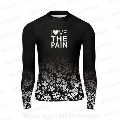 Men Long Sleeve Rash Guards Surf T-shirts UV Protection Swimsuit Surfing Diving Swimwear Swim Surf Beach Rash guard