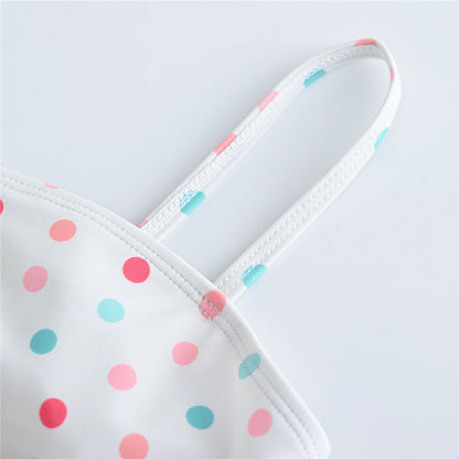 Summer Children Girl Swimsuit Icecream Design Kids Children Newborn Swimwear Beach Wear Bathing Suit
