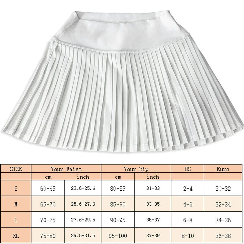 Pocket Pleated Tennis Skirt Tennis Skirt with Shorts Skirts High Waisted Golf Skirts Workout Athletic Skort Skorts
