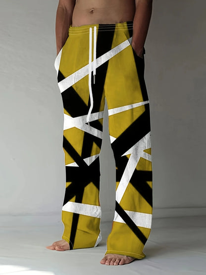 Oversized Casual Pants, Drawstring Wide-legged Pants, European And American Popular Urban Fashion Pants, Spring And Summer Pants