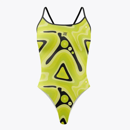 Swimsuits Women One-piece Back Swimsuit Open Water Functional Training Swimsuit Summer Surf Deck Comfortable Swimminggown