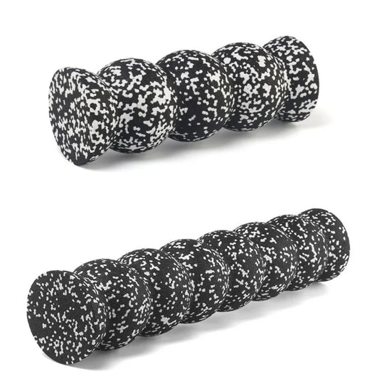 Yoga Foam Roller Wavy-shape EPP Fitness Massage Roller for Trigger Point Therapy Myofascial Release Neck Back Leg Pain Relief