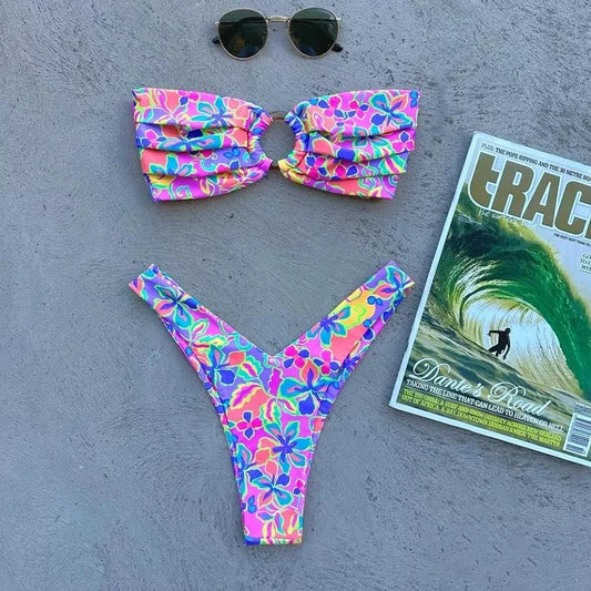 Micro Bikini Push Up Women Swimsuits Female Swimwear Brazilian Bikini Set Thong Biquini Swimming Suits Beachwear