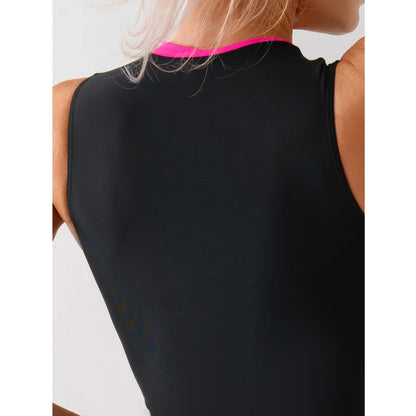 One-Piece Large Swimsuits Closed Women Swimwear Sports For Pool Beach Body Bathing Suits Female Swimming Suit