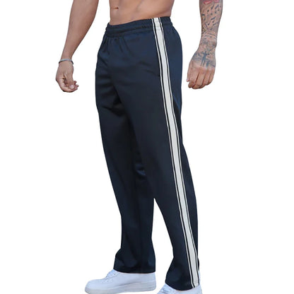 Men's Fashion Sweatpants Spring and Autumn Thin Sports Pants Casual Jogging Fitness Pants Trousers