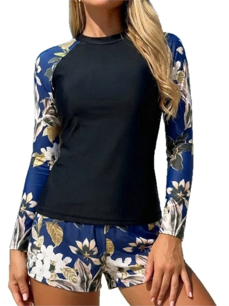 Swimwear Women Swimsuit Rash Guard Tankini Push Up Bikinis Set Brazilian Bathing Suit Beachwear  Two Piece Suits
