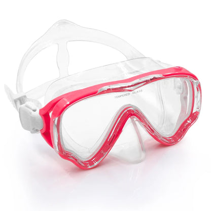 Professional Big Frame Kids Swimming Goggles with Nose Cover Anti Fog Wide View Swimming Gear for Boys Girls Children Glasses