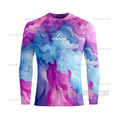Drama Diving T-Shirt Tight Long Sleeve Rash Guard Surfing Wear Fitness Swimwear UV Protection Clothes Beach Floatsuit Water Tops