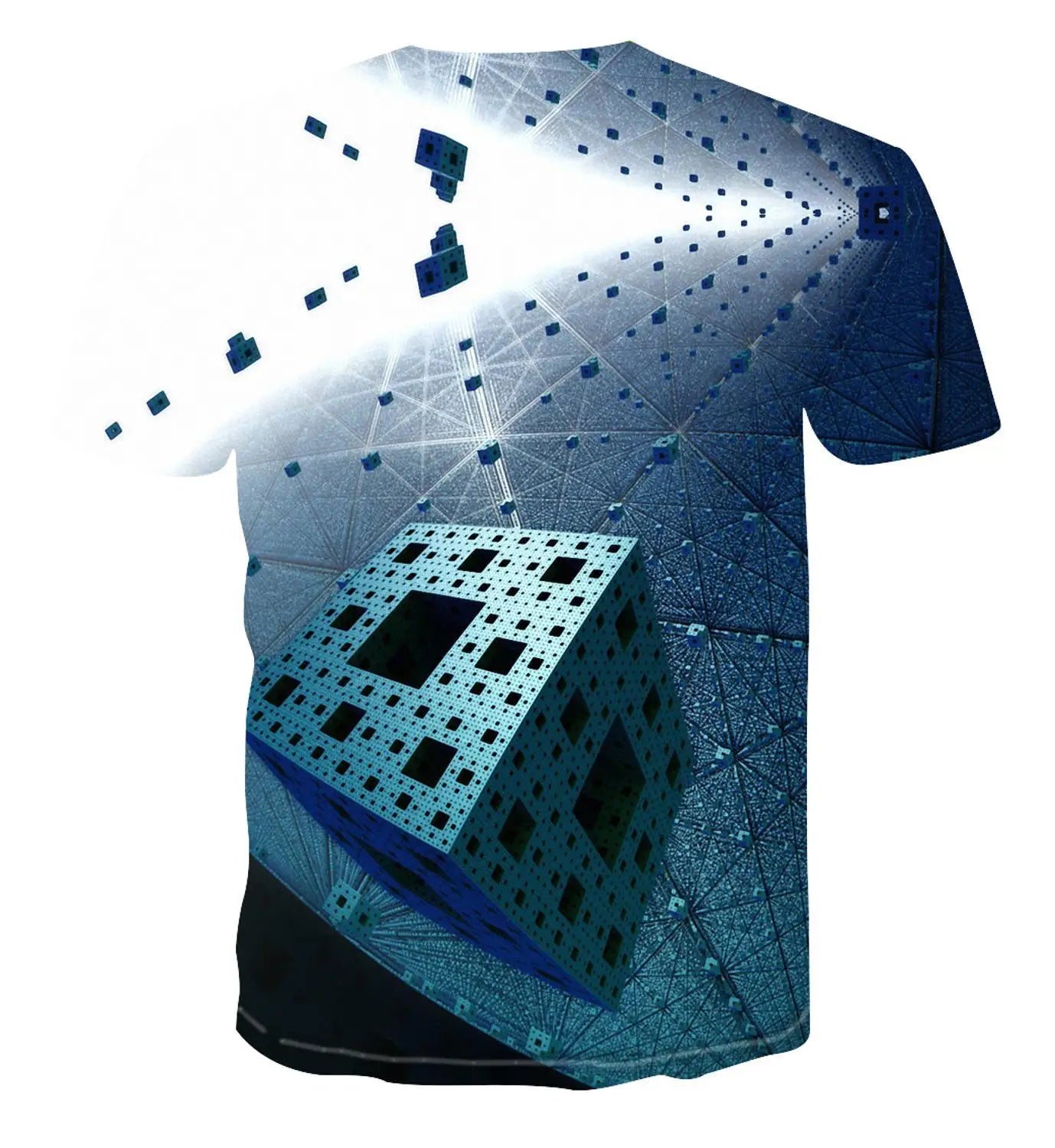 Men's 3d T-shirt Casual Short-sleeved O-neck Fashion Funny Printing T-shirt Men and Women T-shirt High-quality
