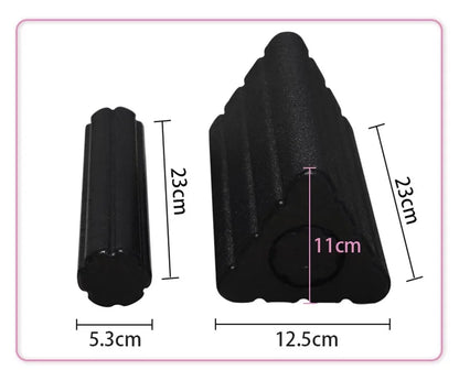 Triangle Hollow Yoga Blocks EPP Foam Roller High Density Pilates Fitness Yoga Column For Adult Exercise Children Dance Training