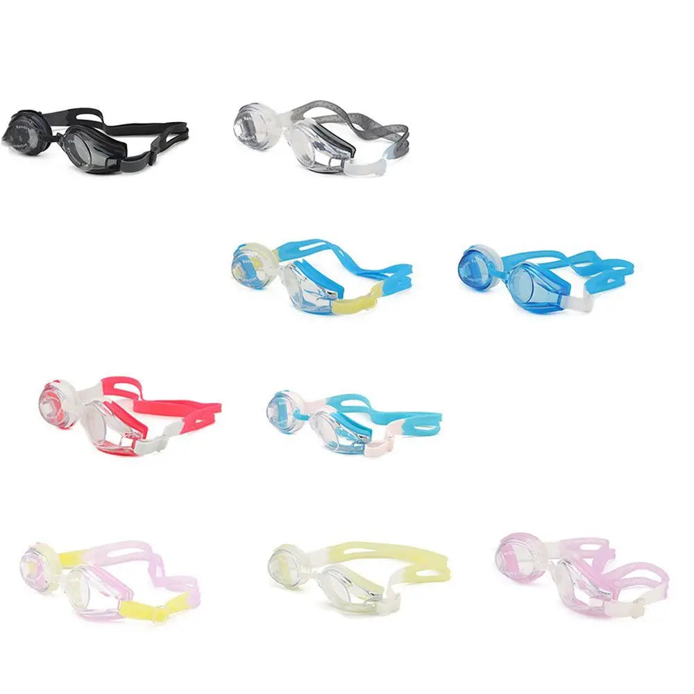 Children HD Silicone Waterproof Sports Eyewear Wide Vision Swimming Glasses Swim Goggles Underwater Goggles Swimming Goggles